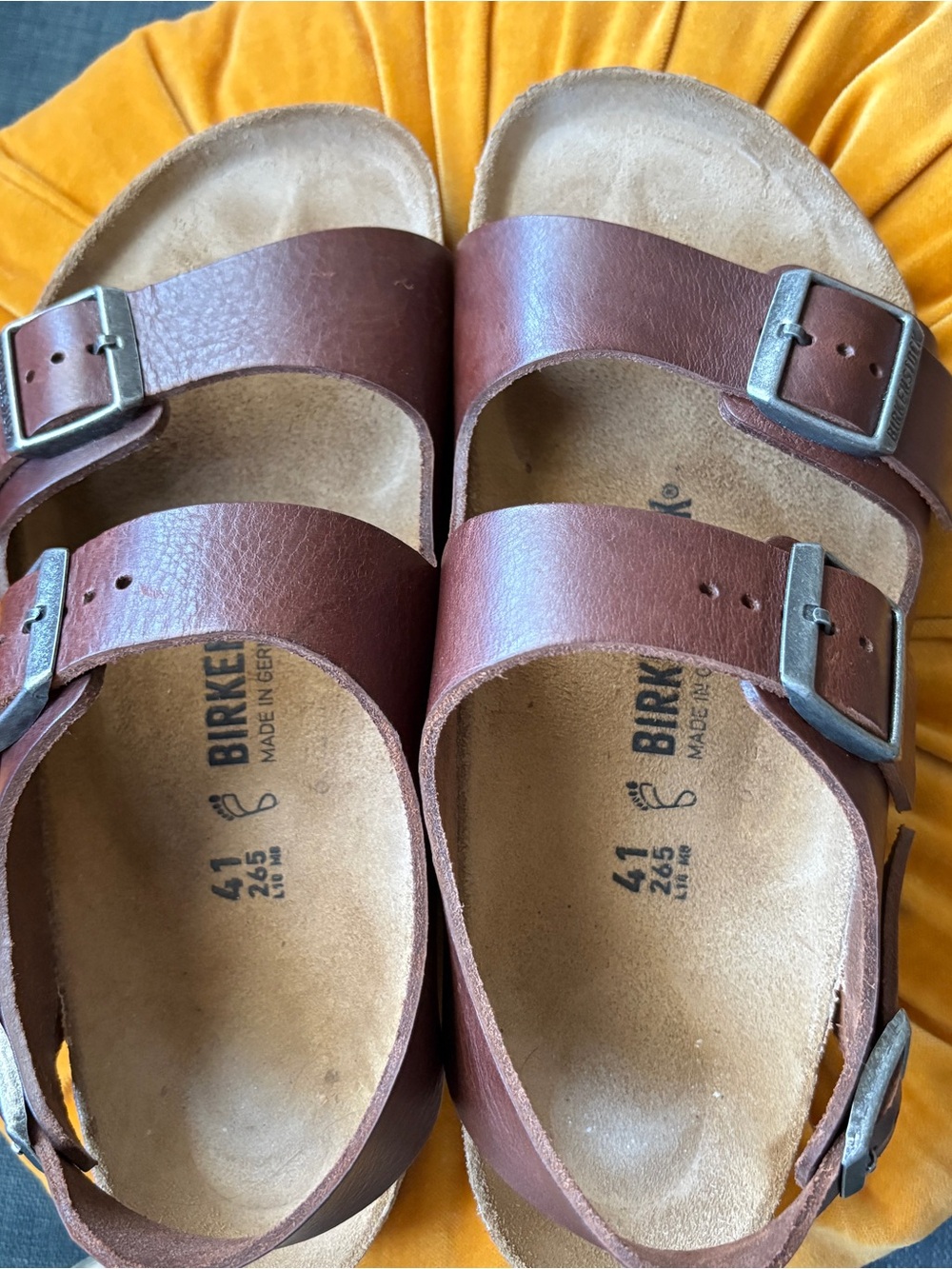 Birkenstock Milano Size 41 WIDE Footbed Women 10 - 10.5